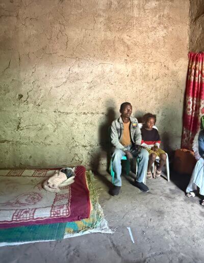 Family in Ethiopia in Hawassa Hope's maternal care program
